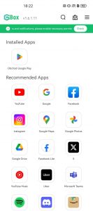 GBox, aplikace, která do Huaweie dostane skoro celý Google