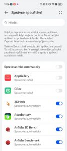 Můžete zkusit prodloužit výdrž uspáváním aplikací