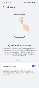 Gesty se spouští třeba multitasking