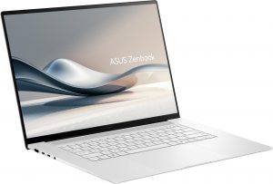 Prémiový počítač Asus Zenbook S 16 v bílé barvě