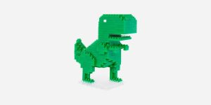 Stavebnice Chrome Dino z Lega