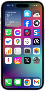 Vypnutí popisků u ikon na iOS 18