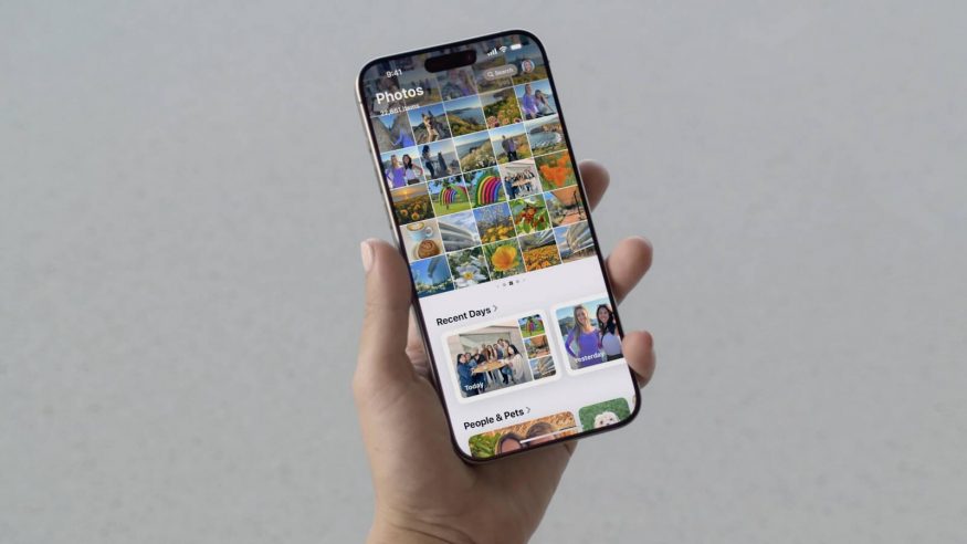 Aplikace Fotky v iOS 18