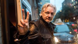 Julian Assange podle AI