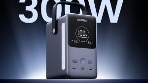 Powerbanka Ugreen s kapacitou 48 000 mAh a 300W výkonem