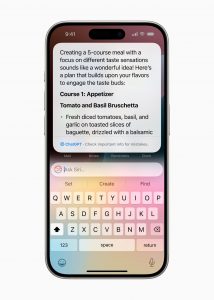 Ukázka integrace Siri a ChatGPT