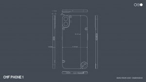 Schéma krytu pro CMF Phone 1