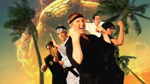 Snímek ze seriálu Cobra Kai