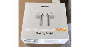 Uniklé snímky sluchátek Galaxy Buds 3 Pro