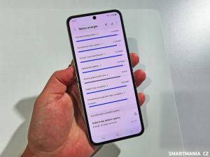 Samsung Galaxy Ring a mobilní aplikace
