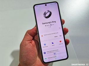 Samsung Galaxy Ring a mobilní aplikace
