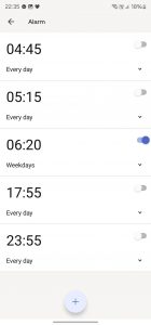 Nastavení aplikace Withings