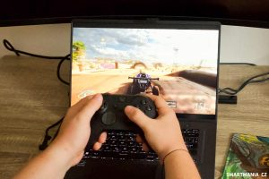 Služba Xbox Cloud Gaming na notebooku