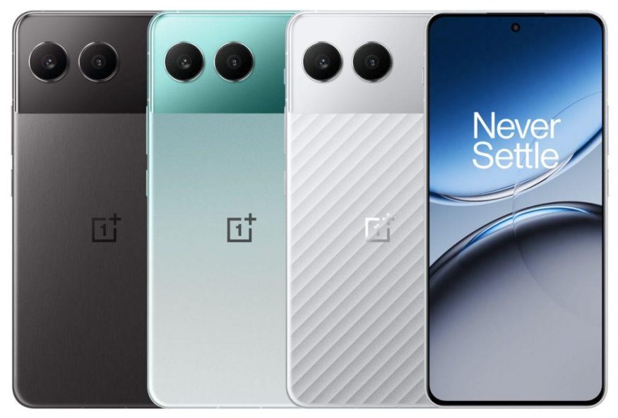 OnePlus Nord 4 ve třech barvách na tiskovém snímku