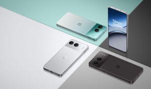 OnePlus Nord 4 ve třech barvách na tiskovém snímku