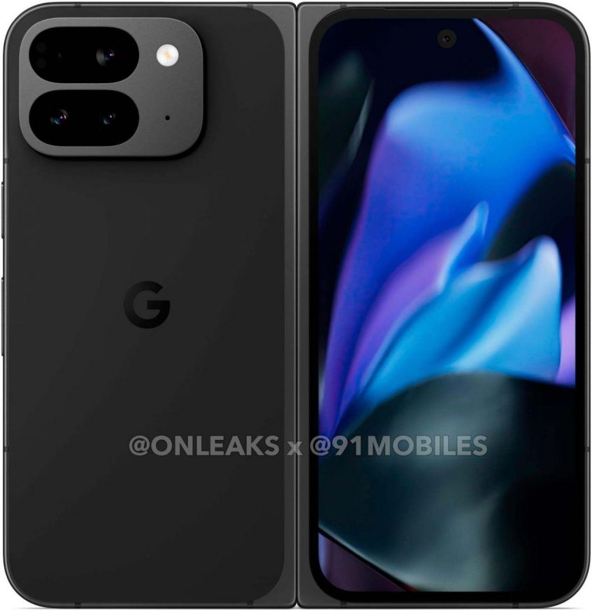 Pixel 9 Pro Fold v černé barvě