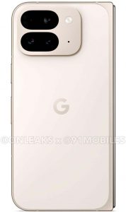Pixel 9 Pro Fold v bílé barvě