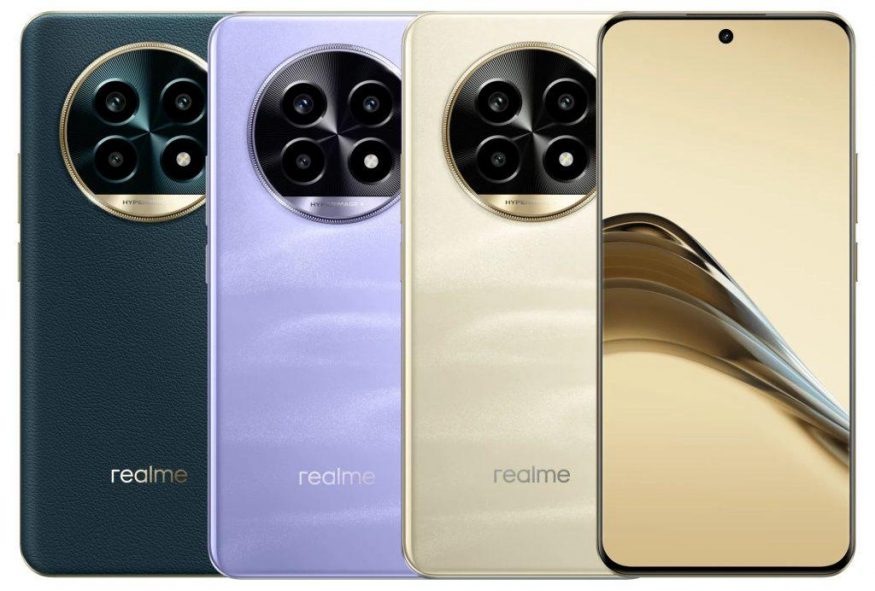 Realme 13 Pro+ na tiskovém snímku