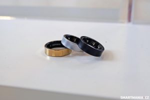 Prsten Samsung Galaxy Ring se vyrábí ve třech barvách