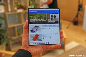 Samsung Galaxy Z Fold 6 a webový prohlížeč Chrome