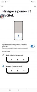 Tlačítka, nebo gesta? Tlačítko zpět vlevo, nebo vpravo?