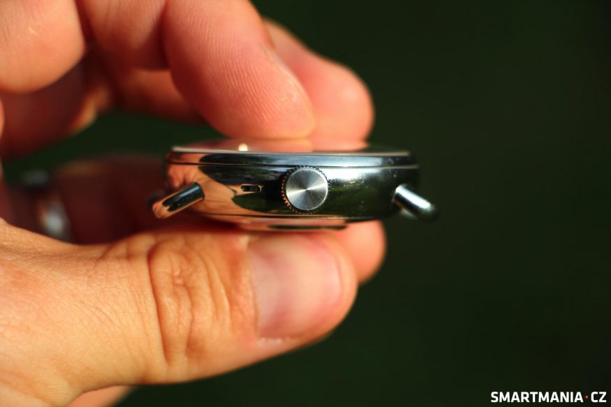 Withings ScanWatch 2: detail korunky
