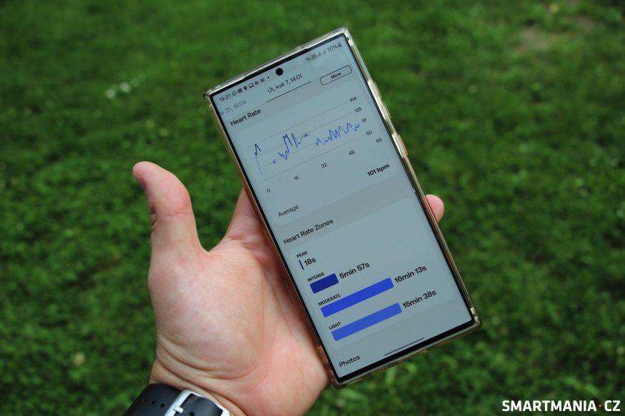 Withings ScanWatch 2: měření sportu