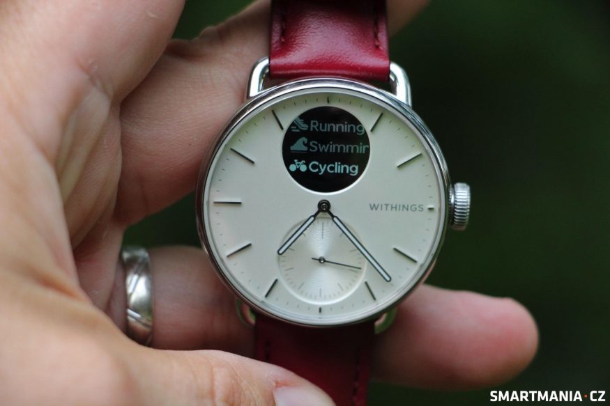Withings ScanWatch 2: seznam sportovních aktivit