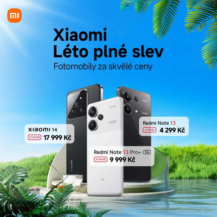 Léto plné slev od Xiaomi (2024)
