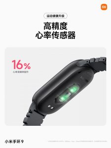 Chytrý fitness náramek Xiaomi Smart Band 9