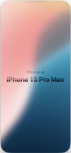 Zrcadlení obrazu iPhonu na macOS (připojování)