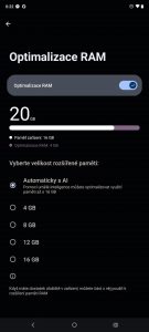 Jako kdyby bylo třeba 16 GB RAM ještě virtuálně nastavovat
