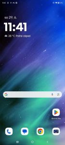 Telefon můžete ovládat tlačítky i gesty