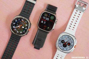 Hodinky Samsung Galaxy Watch Ultra ve srovnání s Apple Watch Ultra