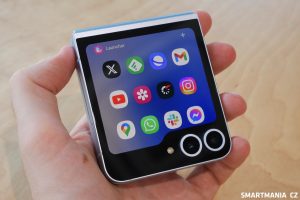 Aplikace na vnějším displeji Galaxy Z Flip 6