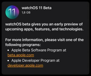 watchos 11 beta