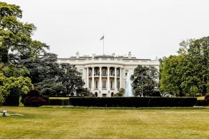 Fotografie Bílého domu ve Washingtonu D. C.