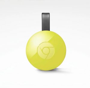 Druhá generace streamovacího zařízení Chromecast z roku 2015