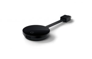 Zařízení Google Chromecast Ultra z roku 2016