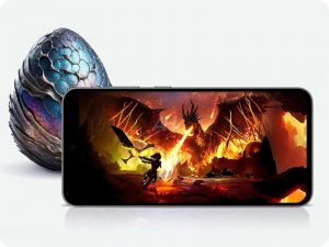 Galaxy S24 FE na propagačním snímku