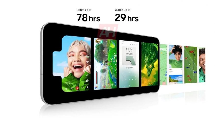 Galaxy S24 FE na propagačním snímku