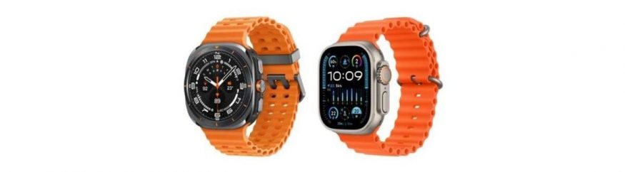 Hodinky Galaxy Watch Ultra vs. Apple Watch Ultra