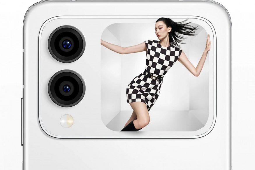 Huawei Nova Flip: vnější displej a fotoaparáty