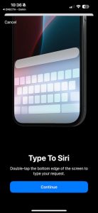 Nově si ale se Siri můžete i „chatovat“