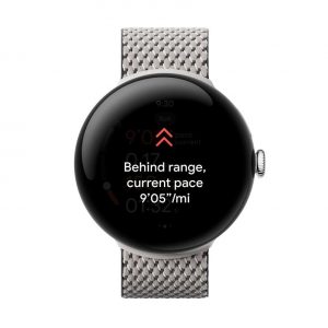 Chytré hodinky Google Pixel Watch 3 na propagačním snímku