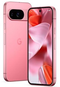 Pixel 9 v růžové barvě