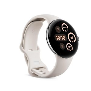 Chytré hodinky Google Pixel Watch 3 41 mm na propagačním snímku