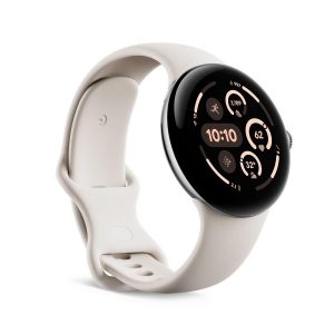 Chytré hodinky Google Pixel Watch 3 45 mm na propagačním snímku