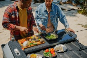 Rivian Travel kitchen