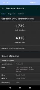Geekbench 6 si polepšil